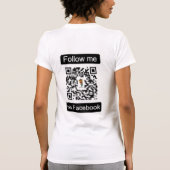レディース ベーシックTシャツ Tシャツ (裏面)
