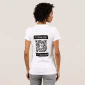 レディース ベーシックTシャツ Tシャツ (裏面フル)