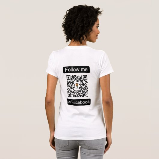 レディース ベーシックTシャツ Tシャツ (裏面フル)