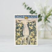 レディース・ホーム・ジャーナル1921年のカバーby Coles Phillips ポストカード (スタンド正面)