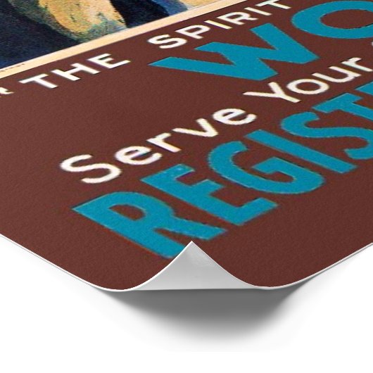 レディース ポスター (角)