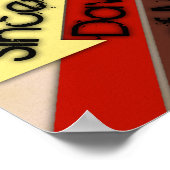 レディース ポスター (角)