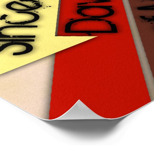 レディース ポスター (角)