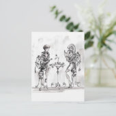 レディース ポストカード (スタンド正面)