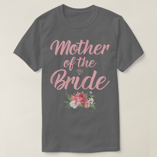 レディース マザー・オブ・ザ・ブライド マザー・オブ・ザ・ブ Tシャツ (デザイン正面)