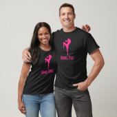 レディース、ムエタイをテーマにしたタイの格闘Tシャツ Tシャツ (ユニセックス)