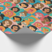 レディース ラッピングペーパー (角)