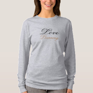 レディース・ラブ学のウェアラブル・インスピレーション Tシャツ