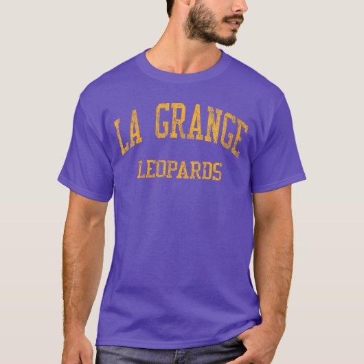 レディース ラ グランジ 高校 ラ グランジX ヴィンテージ Tシャツ (正面)