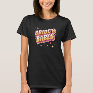 レディース ヴィンテージ レトロ 花嫁の女の子たち バチェロレッテパーティー Tシャツ