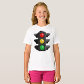 レディース「信号」Tシャツ Tシャツ (正面フル)