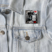 レディース!投票しろ!未加工の 缶バッジ (インサイチュ)