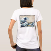 レディース-素晴らしい波 Tシャツ (裏面)