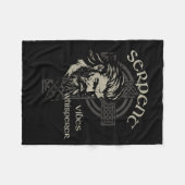 レディース 蛇のビブランス ウィスパラー ノルディック ミスティック ビアード フリースブランケット (正面(横))