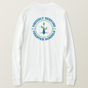 レディース、CSPロゴ+背面コンパス Tシャツ