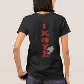 レディース ICTHYS Tシャツ (裏面)