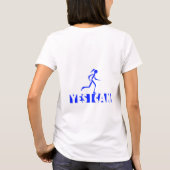 レディースNew Balanceワークアウトタンクトップ Tシャツ (裏面)