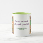 レディースSuffragetteの雑誌のギフトのマグ2 マグカップ (中央)