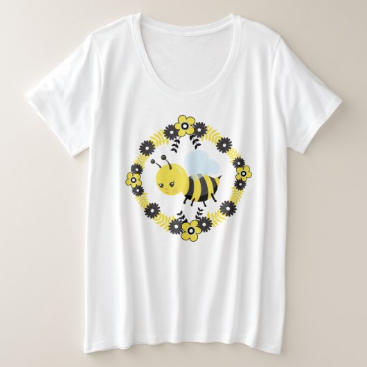 レディースTシャツ プラスサイズTシャツ (デザイン正面)