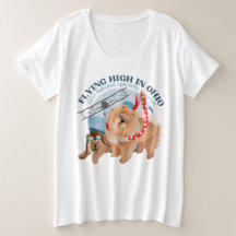 レディースTシャツ – ロゴ付きプラスサイズ