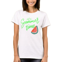 レディースTシャツ 夏時間