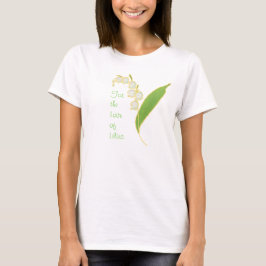 レディースTシャツ:渓谷のユリの愛のために Tシャツ