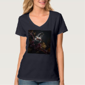 レディースVネックTシャツ Tシャツ (正面)