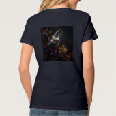 レディースVネックTシャツ Tシャツ (裏面)