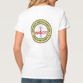 レディースW4OT VネックTシャツ Tシャツ (裏面)