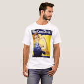 レディースWW1プロパガンダ Tシャツ (正面フル)