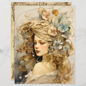 レディーズエレガンススクラップブック紙 (正面/裏面)