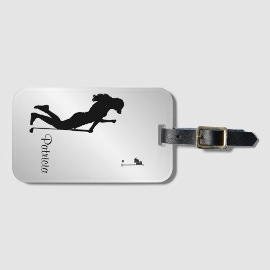 レディーズゴルファーパーソナル ラゲッジタグ (正面横)