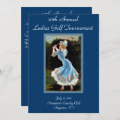 レディーズゴルフトーナメント招待状 招待状 (正面/裏面)