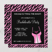 レディーズナイトバチェロレッテ 招待状 (正面/裏面)