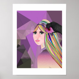 レディーズ得クロウリーマリークリエイティブデザイン ポスター