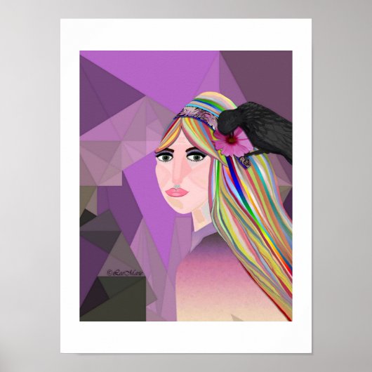 レディーズ得クロウリーマリークリエイティブデザイン ポスター (正面)