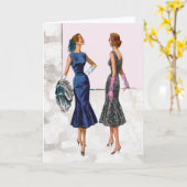 レディーズ·ナイト カード (黄色い花)