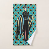 レディーズERTEバスタオルセット バスタオルセット (ハンドタオル)