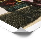 レディーテイクコーヒー,ファッションプレート, c.1695 (carrivi) ポスター (角)