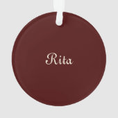 レディードリーティー オーナメント (裏面)