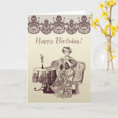 レディードリーティー カード (黄色い花)