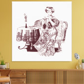 レディードリーティー キャンバスプリント (インサイチュ (リビング))