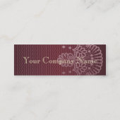 レディードリーティー スキニー名刺 (裏面)