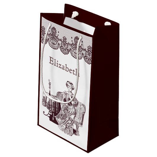 レディードリーティー スモールペーパーバッグ (裏面アングル)