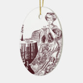 レディードリーティー セラミックオーナメント (左)