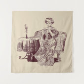 レディードリーティー タペストリー (正面(横))