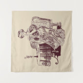 レディードリーティー タペストリー (正面)