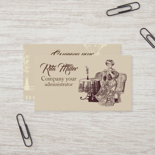 レディードリーティー 名刺 (正面/裏面インサイチュ)