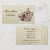 レディードリーティー 名刺 (正面/裏面)