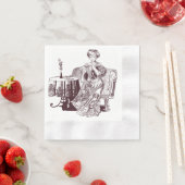 レディードリーティー 縁ありカクテルナプキン (インサイチュ)